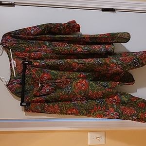 NWOT Signals Green Lounge 2 pc Set 1X